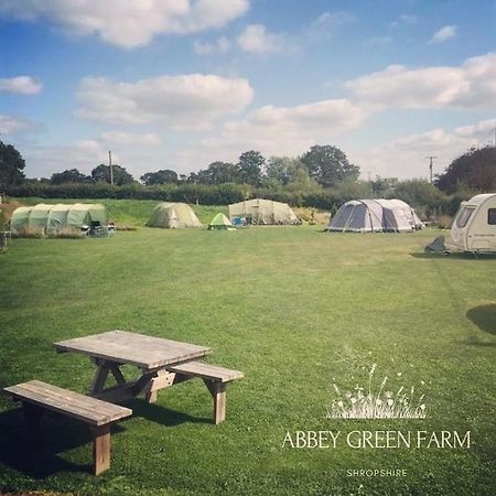 Glamping Tent At Abbey Green Farm Whitchurch (Shropshire) Exterior photo