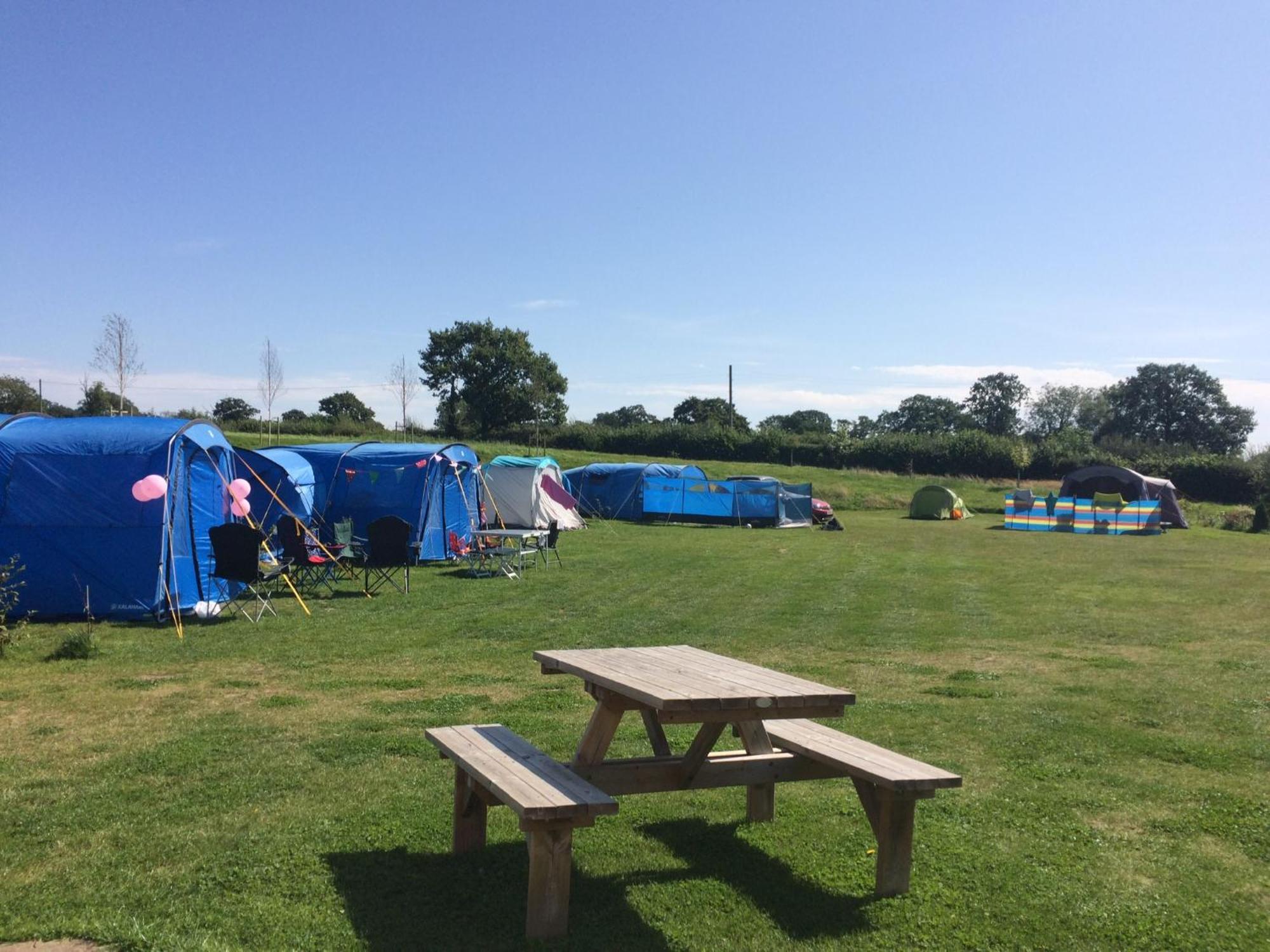 Glamping Tent At Abbey Green Farm Whitchurch (Shropshire) Exterior photo