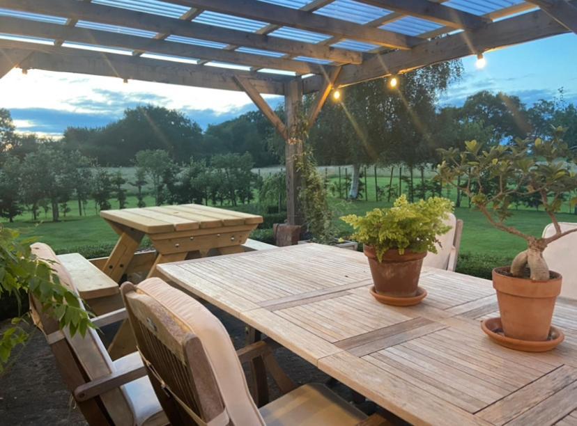 Glamping Tent At Abbey Green Farm Whitchurch (Shropshire) Exterior photo